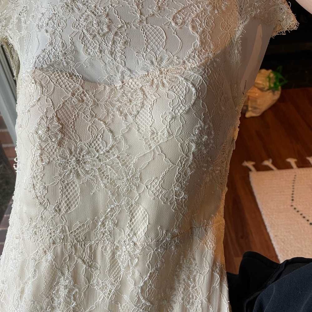 Sarah Seven vintage wedding dress formal - Picture 8 of 9